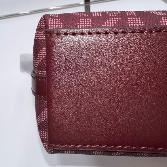 Michael Kors Red and Burgundy Women's Bag - Picture 5 of 12